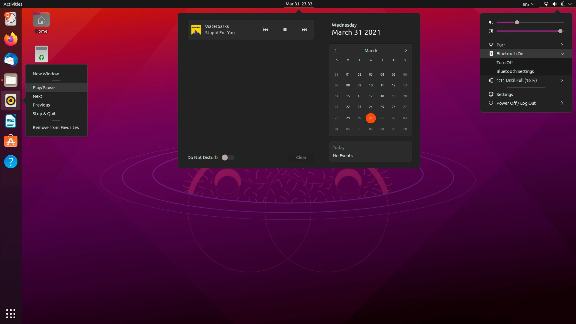 Ubuntu Desktop screenshot 1